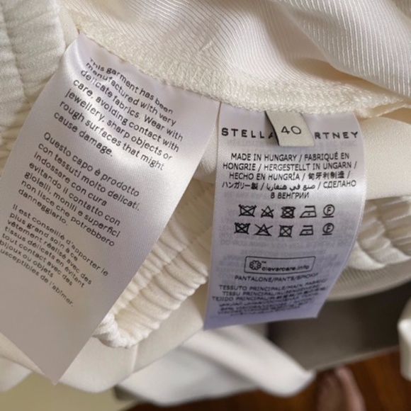 Stella McCartney cream Tamara trousers - Picture 6 of 10